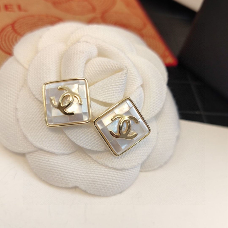 Ch*el earrings